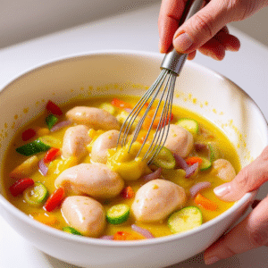 Easy Lemon Herb Chicken and Veggies