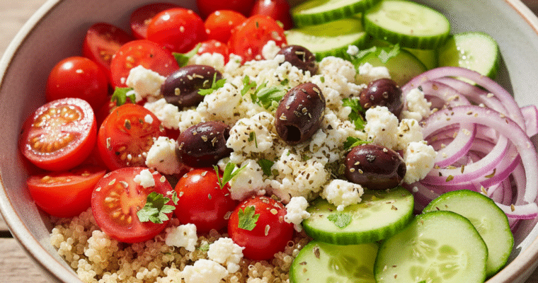 The 5-Minute Mediterranean Bowl