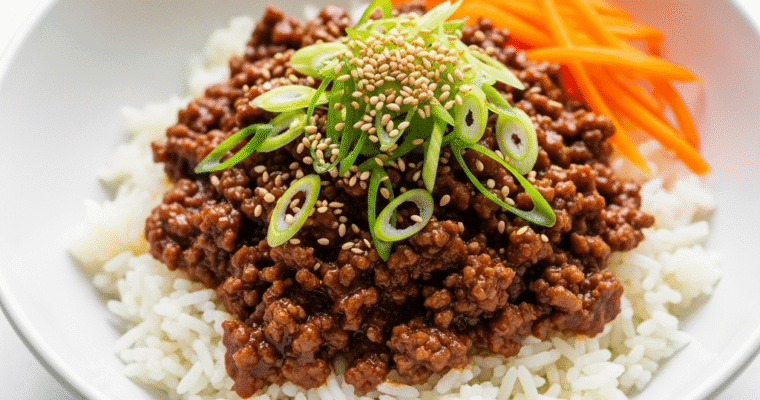  Easy Korean Beef Bowl Recipe