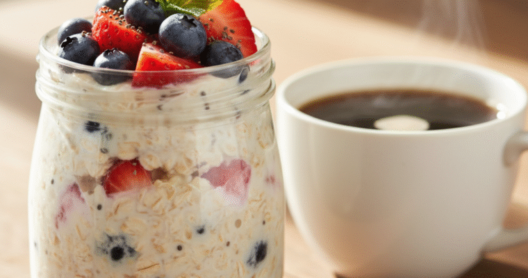 The Easiest Creamy Overnight Oats