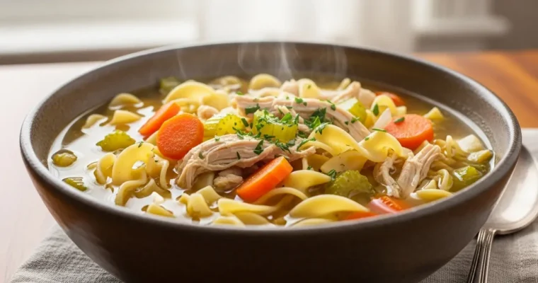  Cozy 30-Minute Chicken Noodle Soup