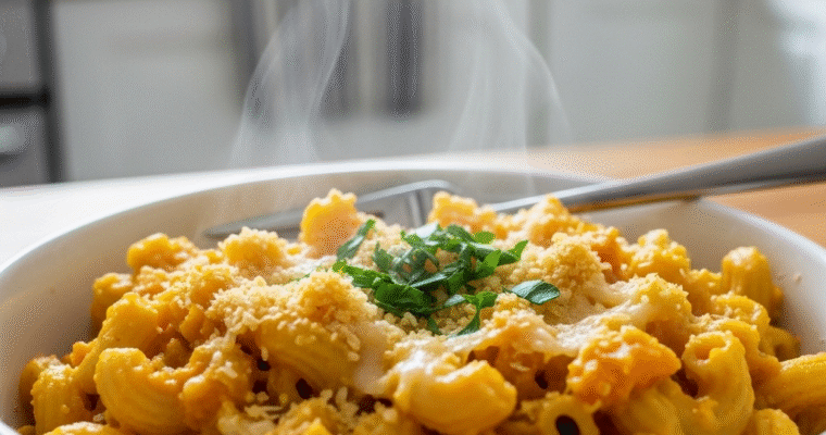 The Creamiest Healthy Mac and Cheese
