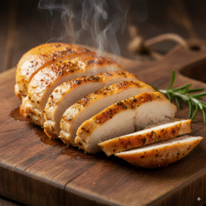 A-perfectly-baked-chicken-breast-sliced-on-a-wooden-cutting-board-showing-its-juicy-and-tender-interior.png