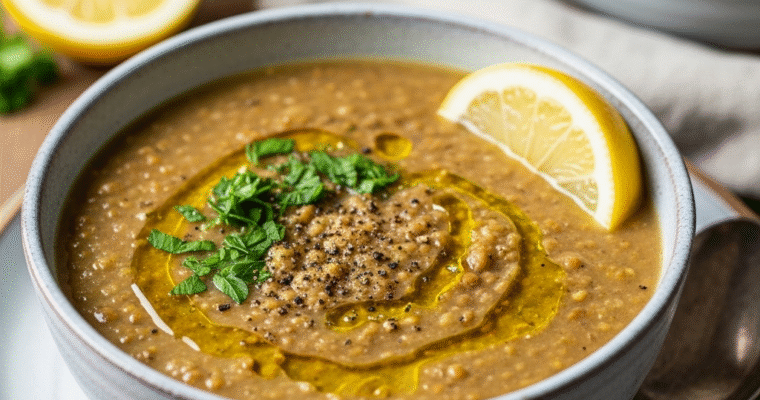 Lemon-Herb Lentil Soup