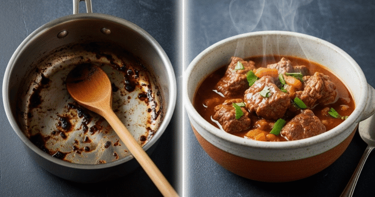 How to Fix Burnt Food
