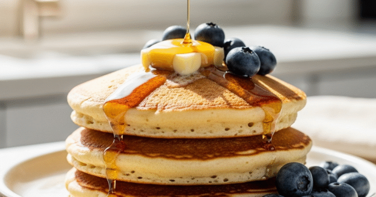   Gluten-Free Almond  Pancakes