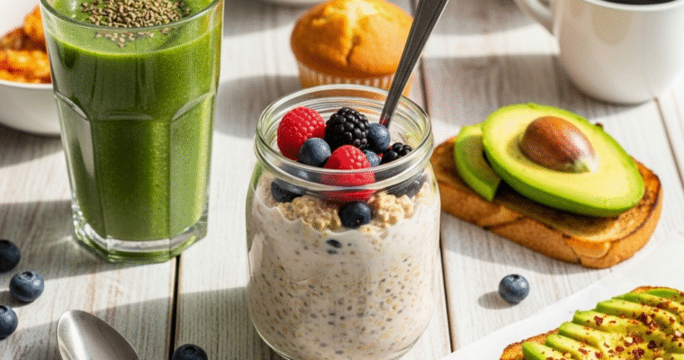 15 Quick & Healthy Breakfast Ideas for Busy Mornings