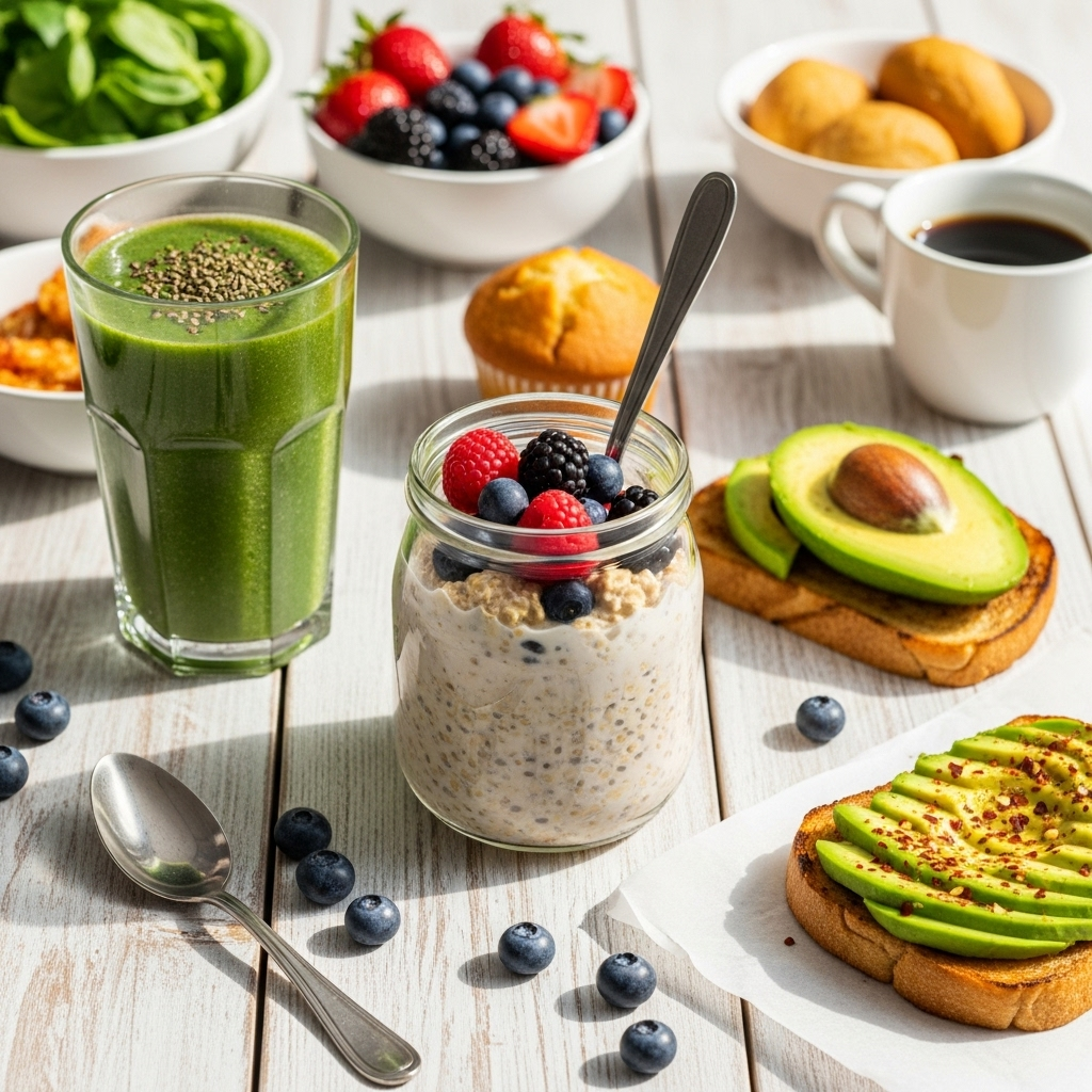 15 Quick & Healthy Breakfast Ideas for Busy Mornings