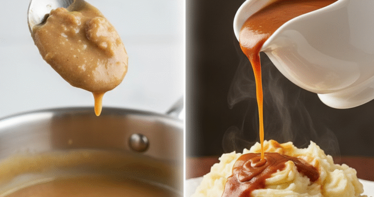 How to Fix Lumpy Gravy or Sauce