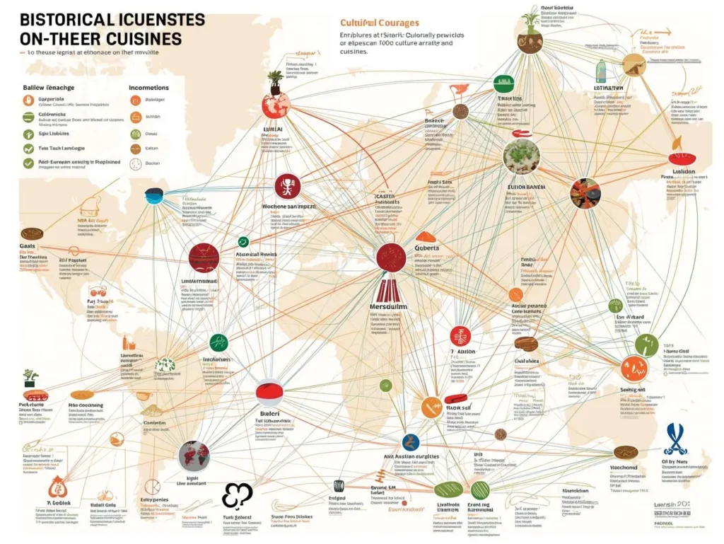 global-cuisine-cultural-exchange-network-diagram