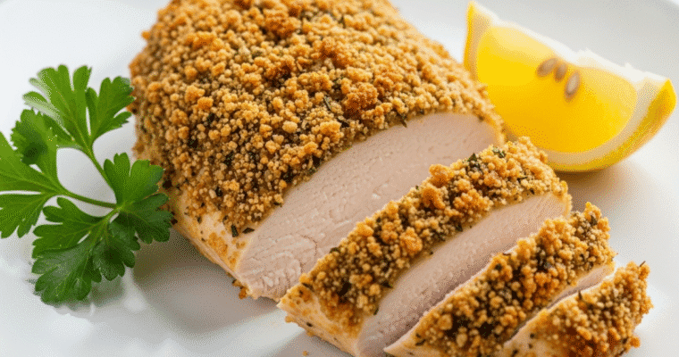 Quick Herb-Crusted Chicken