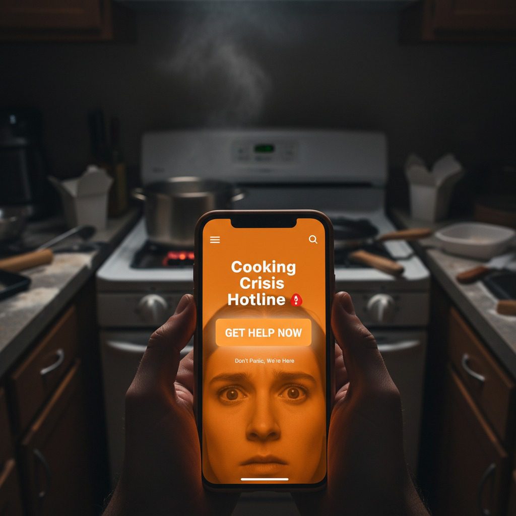 Cooking Crisis Hotline 24/7 Kitchen Emergency